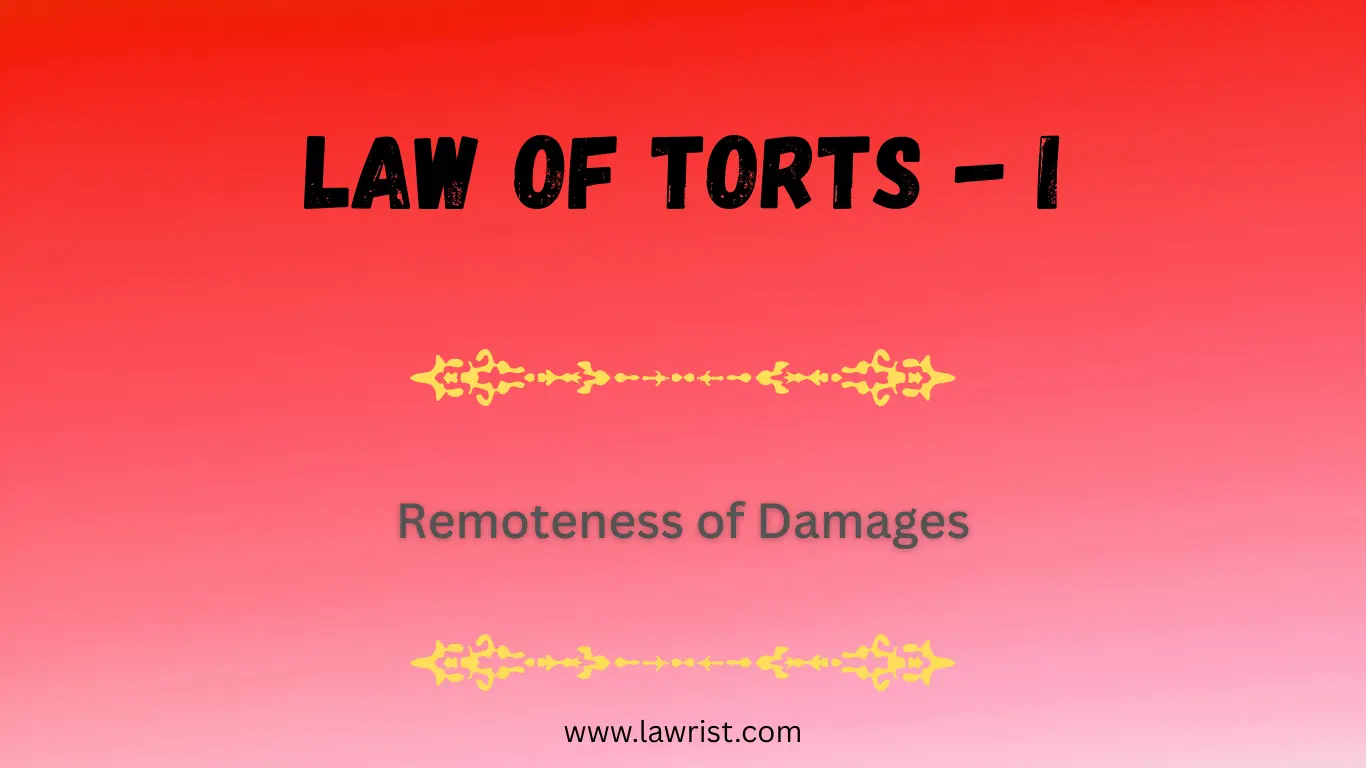 Remoteness of Damages